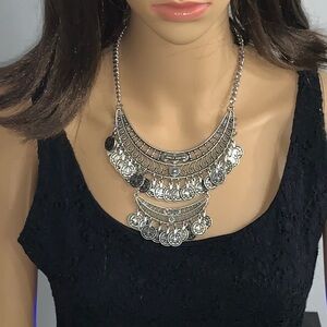 Coin Statement Necklace